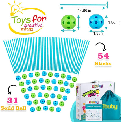 Kids Fort Building Kit Construction STEM Toys for 5 6 7 8 9 10 11 12 Years Old Boys and Girls Ultimate Forts Builder Gift Build DIY Building Educational Learning Toy for Indoor & Outdoor